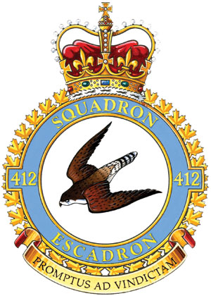 412 Transport Squadron Badge