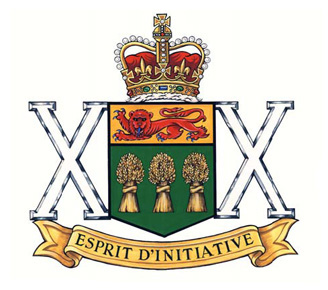 The Saskatchewan Dragoons Badge