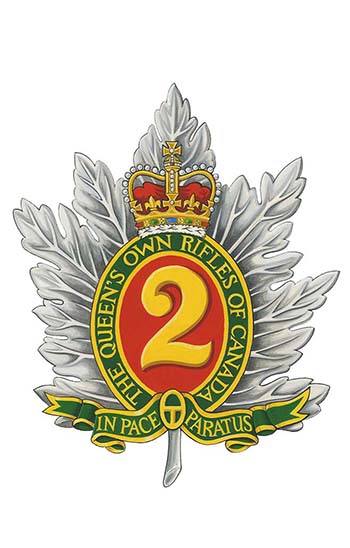 The Queen’s Own Rifles of Canada Badge