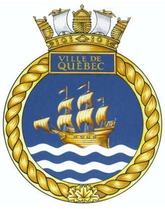 HMCS Ville de Québec Badge