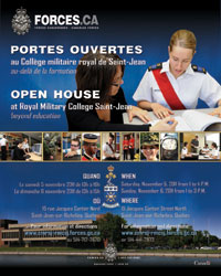 Portes ouvertes au Collège militaire de Saint-Jean les 5 – 6 novembre 2011